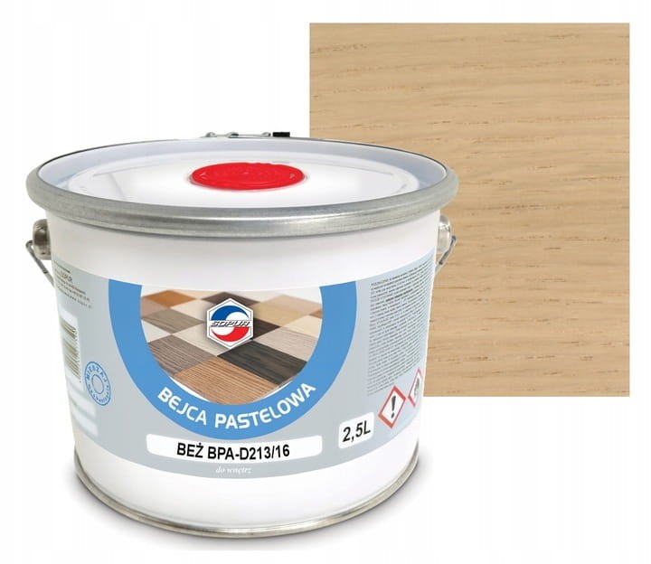 SOPUR Bejca pastelowa 2,5L Beż BPA-D213/16