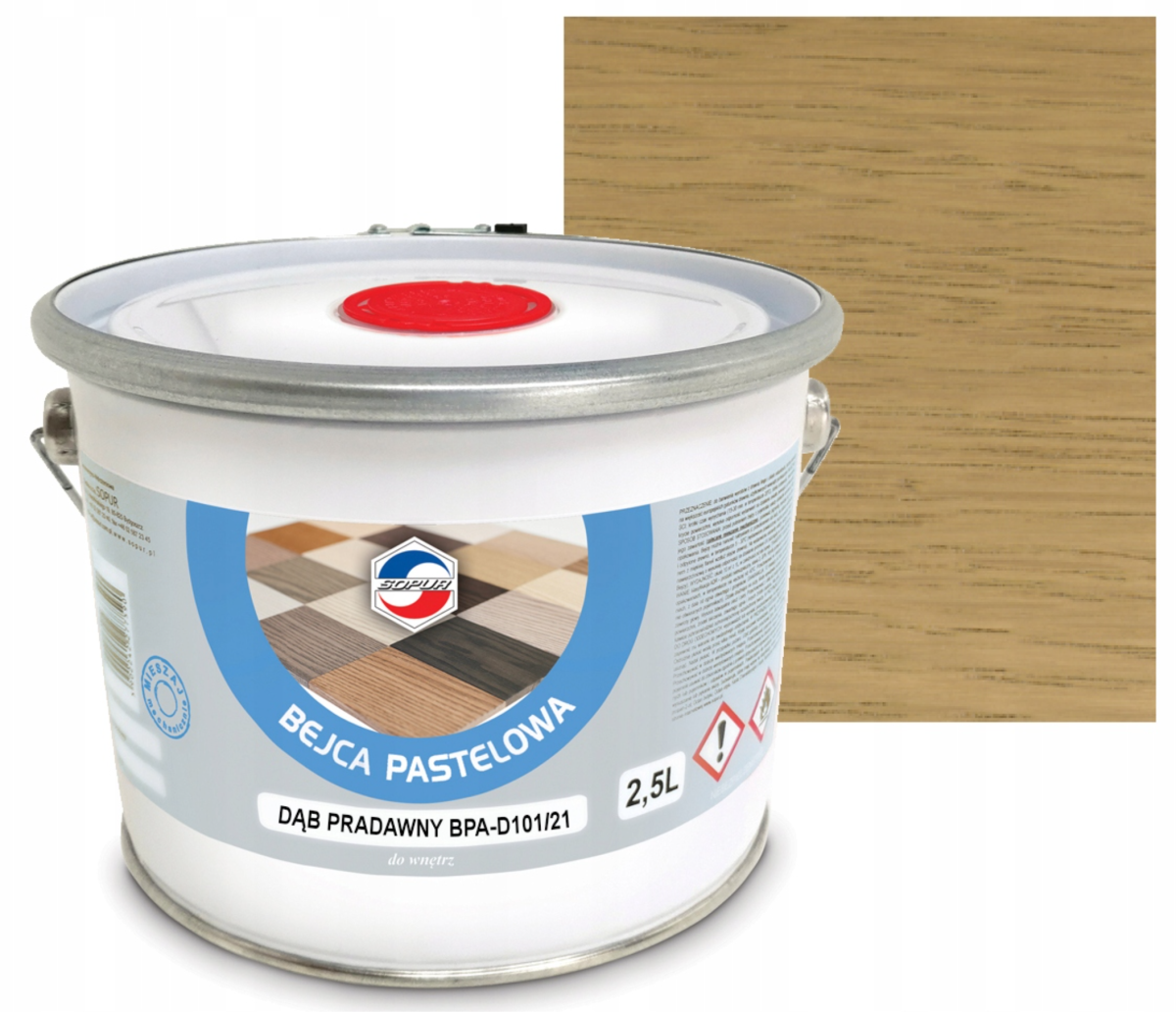 SOPUR Bejca pastelowa 2,5L Dąb Pradawny BPA-D101/21