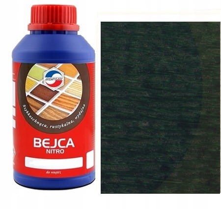 Bejca nitro do drewna SOPUR 0,5L Zieleń 27-26