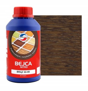 Bejca nitro do drewna SOPUR 0,5L Brąz 22-40