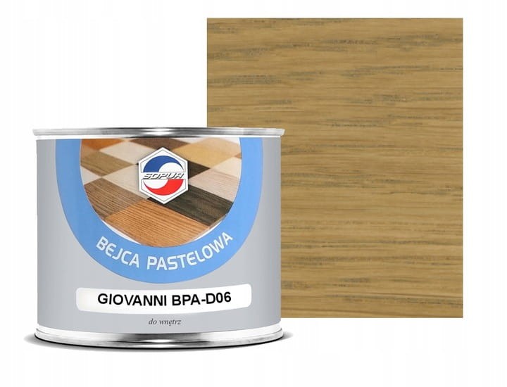 SOPUR Bejca pastelowa 0,5L Giovanni BPA-D06