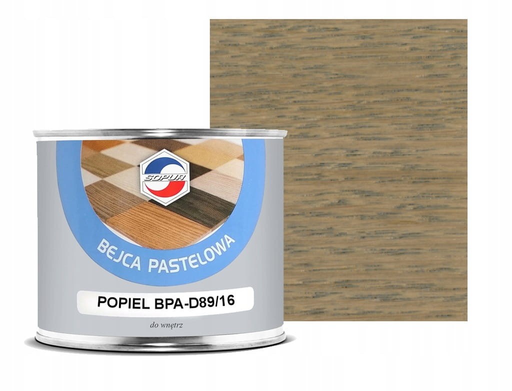 SOPUR Bejca pastelowa 0,5L Popiel BPA-D89/16