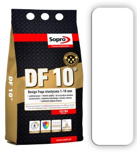 SOPRO DF 10 Design cementowa fuga elastyczna 2kg Biały 10