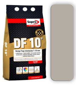 SOPRO DF 10 Design cementowa fuga elastyczna 4kg Szary 15