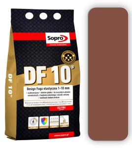 SOPRO DF 10 Design cementowa fuga elastyczna 4kg Kasztan 50