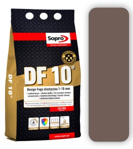 SOPRO DF 10 Design cementowa fuga elastyczna 4kg Ciemny szary 70