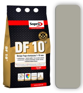 SOPRO DF 10 Design cementowa fuga elastyczna 4kg Popielaty 71