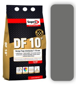 SOPRO DF 10 Design cementowa fuga elastyczna 4kg Bazalt 64