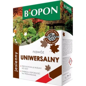 BIOPON Jesienny nawóz uniwersalny do ogrodu 1kg