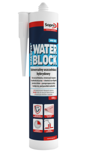 SOPRO RACOFIX WaterBlock 588 Uniwersalny uszczelniacz hybrydowy 438g