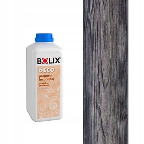 BOLIX DECO LAZUR Dekoracyjny preparat lazurujący Ebony BWD P 60 4,5L