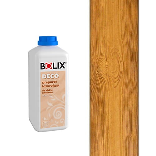 BOLIX DECO LAZUR Dekoracyjny preparat lazurujący Golden Oak BWD P 51 0,9L