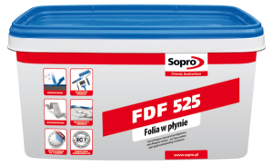 SOPRO FDF 525 Folia w płynie do wewnątrz szybkoschnąca 20kg