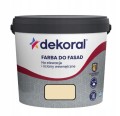 Dekoral Polinit Farba fasadowa akrylowa 1L Kremowy