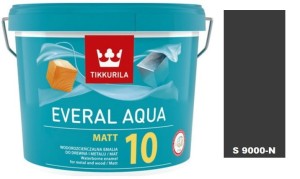 TIKKURILA Everal Aqua Matt [10]  2,7L S 9000-N