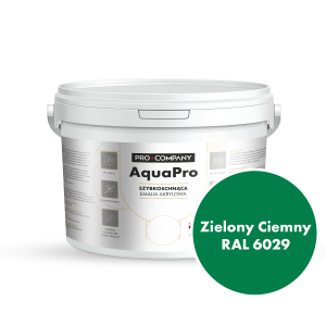 AQUA PRO Emalia Akrylowa Szybkoschnąca 3L Zielony 6029