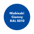 AQUA PRO Emalia Akrylowa Szybkoschnąca 5L Niebieski Ciemny RAL 5010