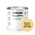AQUA PRO Emalia Akrylowa Szybkoschnąca 0,8L Beżowo-Zielony RAL 1000
