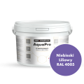 AQUA PRO Emalia Akrylowa Szybkoschnąca 3L Niebieski Liliowy RAL 4005 MAT