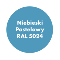 AQUA PRO Emalia Akrylowa Szybkoschnąca 0,8L Niebieski Pastelowy RAL 5024