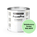 AQUA PRO Emalia Akrylowa Szybkoschnąca 0,8L Seledynowy Średni RAL 6019 MAT