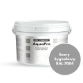 AQUA PRO Emalia Akrylowa Szybkoschnąca 3L Szary Sygnałowy RAL 7004 MAT