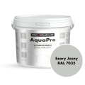 AQUA PRO Emalia Akrylowa Szybkoschnąca 10L Szary Jasny RAL 7035 MAT