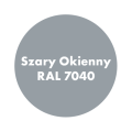 AQUA PRO Emalia Akrylowa Szybkoschnąca 3L Szary Okienny RAL 7040 MAT