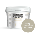 AQUA PRO Emalia Akrylowa Szybkoschnąca 10L Szary Jedwabisty RAL 7044 MAT