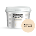 AQUA PRO Emalia Akrylowa Szybkoschnąca 5L Kremowy RAL 9001 MAT
