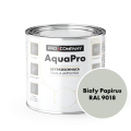 AQUA PRO Emalia Akrylowa Szybkoschnąca 0,8L Biały Papirus RAL 9018 MAT