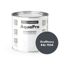 AQUA PRO Emalia Akrylowa Szybkoschnąca 0,8L GRAFIT RAL 7024