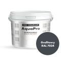 AQUA PRO Emalia Akrylowa Szybkoschnąca 10L GRAFIT RAL 7024