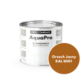 AQUA PRO Emalia Akrylowa Szybkoschnąca 0,2L Orzech Jasny RAL 8001