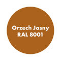 AQUA PRO Emalia Akrylowa Szybkoschnąca 3L Orzech Jasny RAL 8001