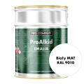 PRO ALKID Szybkoschnąca Emalia Alkidowa 5l Biały Mat RAL 9010