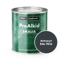 PRO ALKID Szybkoschnąca Emalia Alkidowa 1l Antracyt RAL 7016
