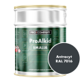 PRO ALKID Szybkoschnąca Emalia Alkidowa 3l Antracyt RAL 7016