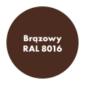 PRO ALKID Szybkoschnąca Emalia Alkidowa 0,2l Brązowy RAL 8016