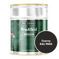 PRO ALKID Szybkoschnąca Emalia Alkidowa 3l Czarny RAL 9005