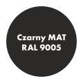 PRO ALKID Szybkoschnąca Emalia Alkidowa 10l Czarny Mat RAL 9005