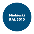 PRO ALKID Szybkoschnąca Emalia Alkidowa 5l Niebieski RAL 5010
