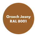 PRO ALKID Szybkoschnąca Emalia Alkidowa 0,2l Orzech Jasny RAL 8001