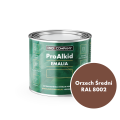 PRO ALKID Szybkoschnąca Emalia Alkidowa 0,2l Orzech Średni RAL 8002