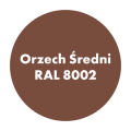 PRO ALKID Szybkoschnąca Emalia Alkidowa 0,2l Orzech Średni RAL 8002