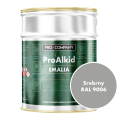 PRO ALKID Szybkoschnąca Emalia Alkidowa 5L Srebrny RAL 9006