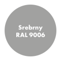 PRO ALKID Szybkoschnąca Emalia Alkidowa 5L Srebrny RAL 9006