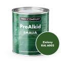 PRO ALKID Szybkoschnąca Emalia Alkidowa 1l Zielony RAL 6002