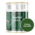 PRO ALKID Szybkoschnąca Emalia Alkidowa 3l Zielony RAL 6002