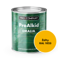 PRO ALKID Szybkoschnąca Emalia Alkidowa 1l Żółty RAL 1023